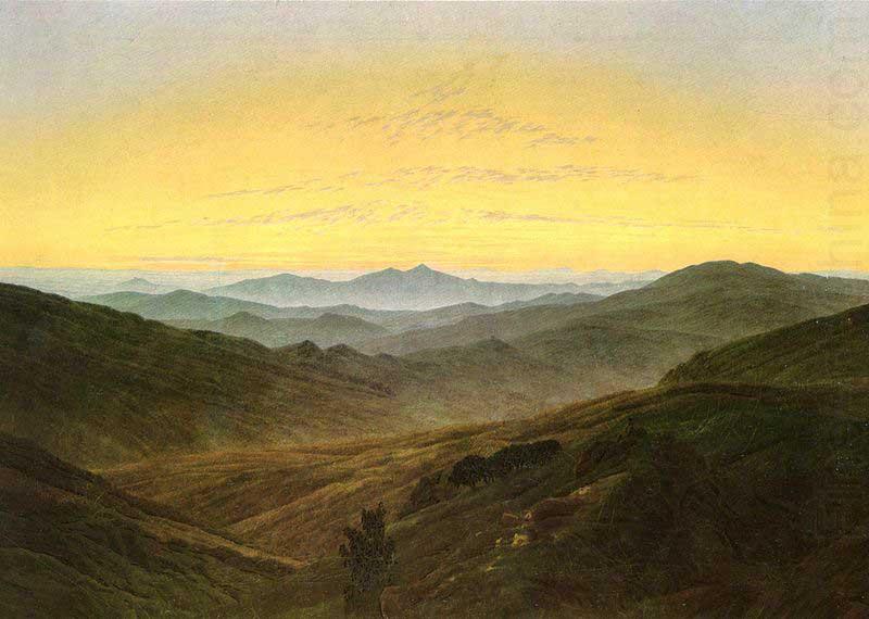 The Giant Mountains, Caspar David Friedrich